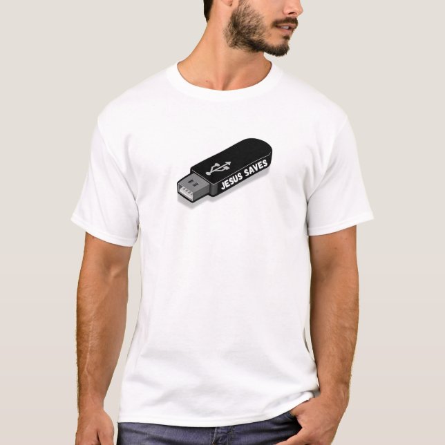 Jesus Saves Unisex Tee (Front)