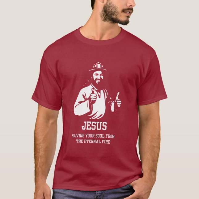 JESUS - saving your soul T-Shirt (Front)