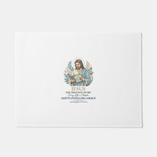 Jesus Scrapbooking Memory Keeping Mom Vintage Shir Doormat