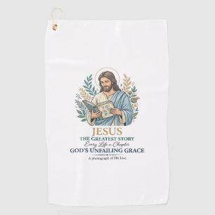 Jesus Scrapbooking Memory Keeping Mom Vintage Shir Golf Towel