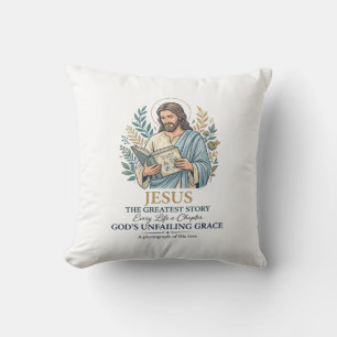 Jesus Scrapbooking Memory Keeping Mom Vintage Shir Throw Pillow