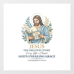 Jesus Scrapbooking Memory Keeping Mom Vintage Shir Window Cling