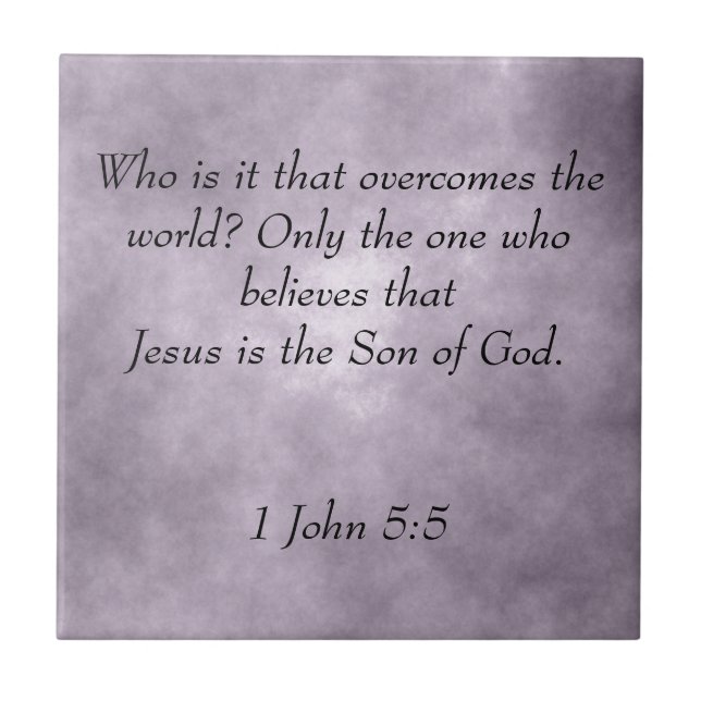 Jesus Scripture Tile (Front)