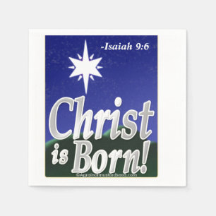 Jesus Season Christmas Napkin