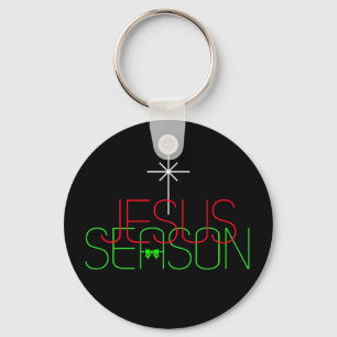 Jesus Season Keychain