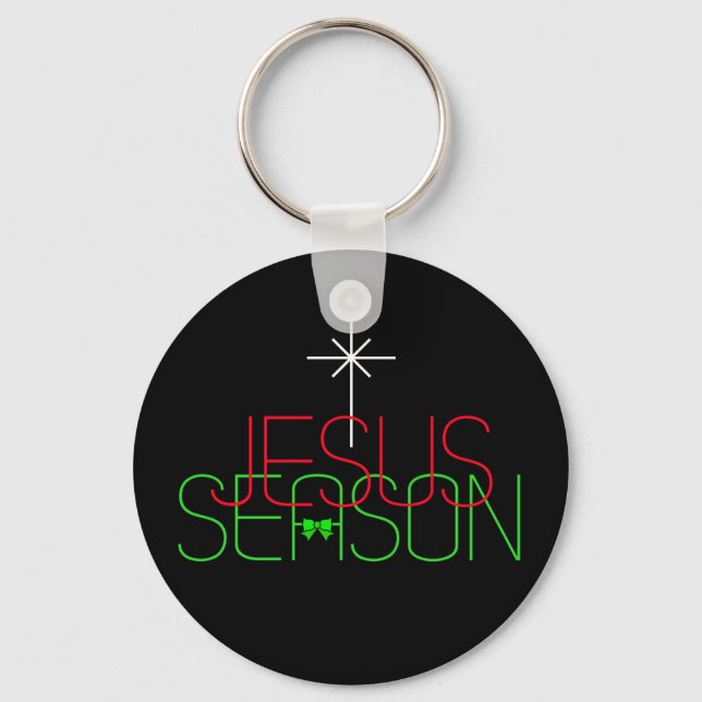 Jesus Season Keychain (Front)