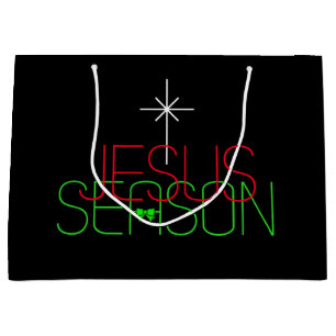 Jesus Season Large Gift Bag