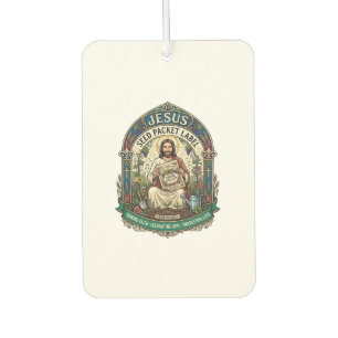 Jesus Seed Packet Label Jesus Seed Packet Christia Air Freshener