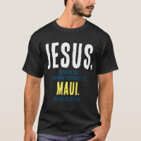 "JESUS,...Send Now Prosperity To Maui." Christmas