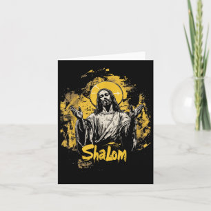 Jesus Shalom The Lord My Peace The Lord Is Peace Card