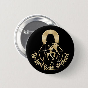 Jesus Shepherd 2 Inch Round Button