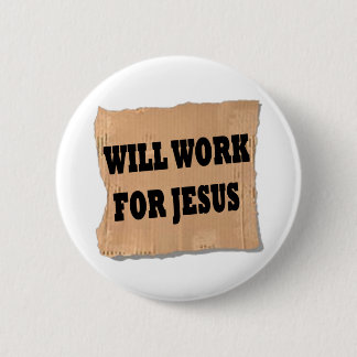Jesus Sign (Button) 2 Inch Round Button