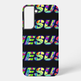 Jesus Sign In Multi Colours Samsung Galaxy Case
