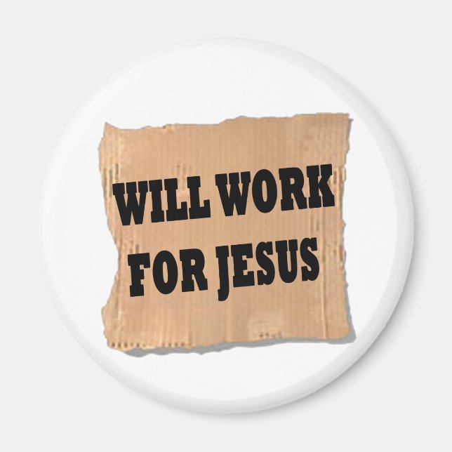 Jesus Sign (Magnet) Magnet (Front)