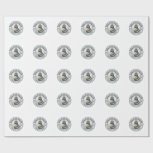 Jesus Singleness Waiting Season Shirt Faith Based Wrapping Paper