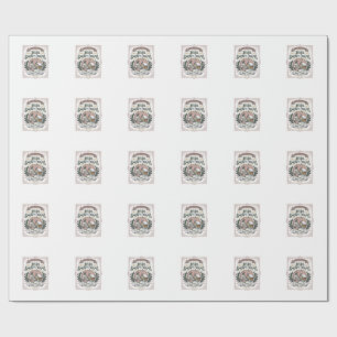 Jesus Snowy Chapel Jesus Snowy Chapel Christian Fa Wrapping Paper