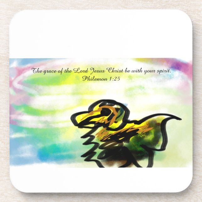 jesus spirit coaster (Front)