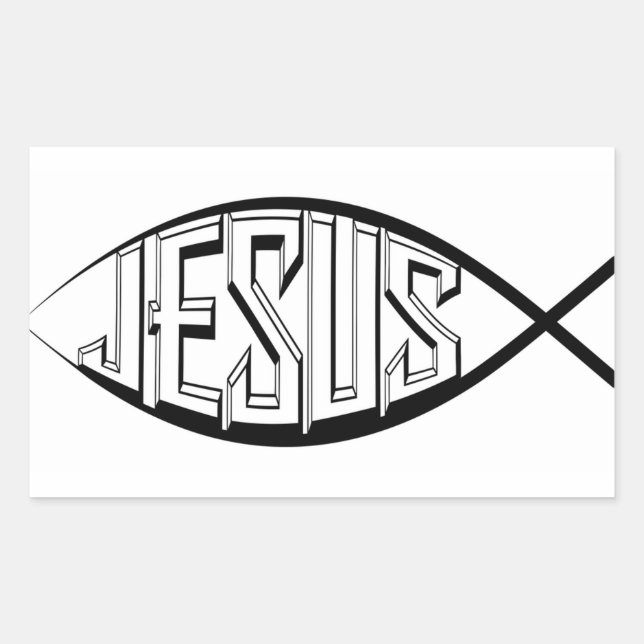 Jesus Sticker (Front)