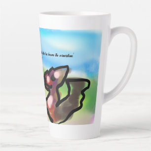 jesus stone  latte mug