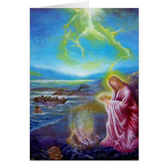 JÉSUS SUR LA MER, St Jean 21 (Devant)
