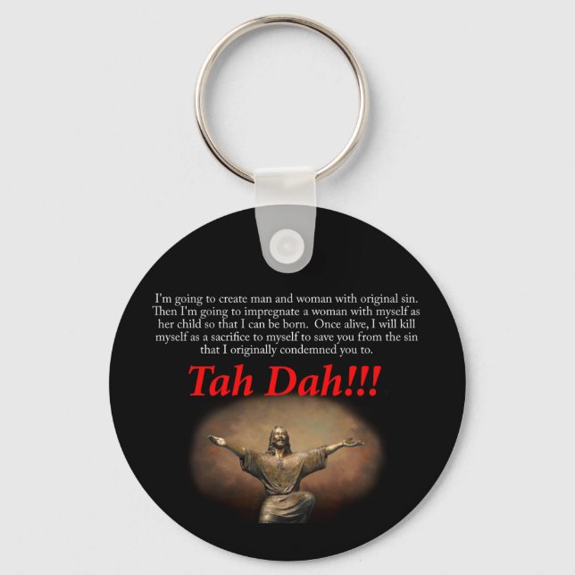 Jesus.  Tah Dah!!! Keychain (Front)