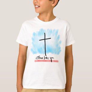 JÉSUS T'AIME T-shirt enfant