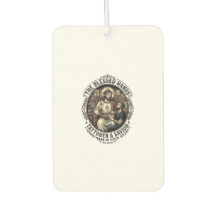 Jesus Tattoo Artist Studio T-Shirt Inspirational F Air Freshener