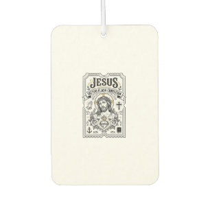 Jesus Tattoo Flash Christian Jesus Tattoo Flash Ch Air Freshener