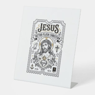Jesus Tattoo Flash Christian Jesus Tattoo Flash Ch Pedestal Sign