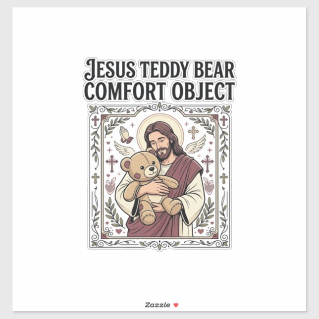 Jesus Teddy Bear Comfort Object Jesus Teddy Bear C (Sheet)