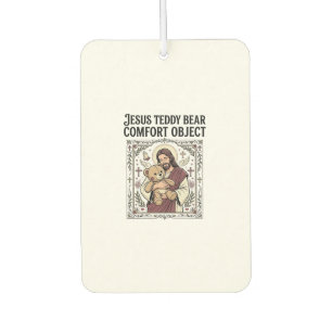 Jesus Teddy Bear Comfort Object Jesus Teddy Bear C Air Freshener