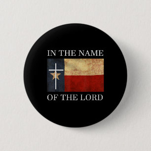Jesus Texas Christian 2 Inch Round Button