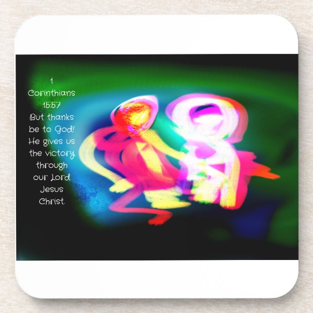 jesus thank coaster (Front)