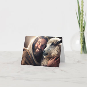 Jesus the Good Shepherd Card