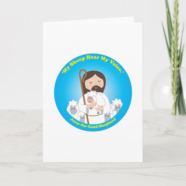 Jesus the Good Shepherd Card (Front)
