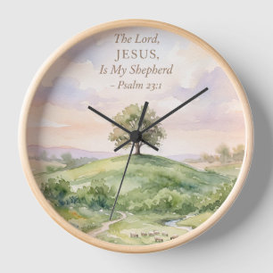 Jesus the Good Shepherd Clock