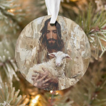 Jesus the Good Shepherd Holding the Lamb