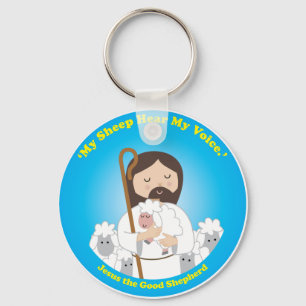 Jesus the Good Shepherd Keychain