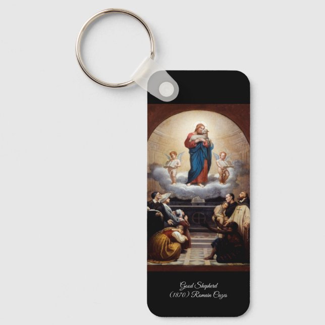 Jesus the Good Shepherd Keychain (Front)