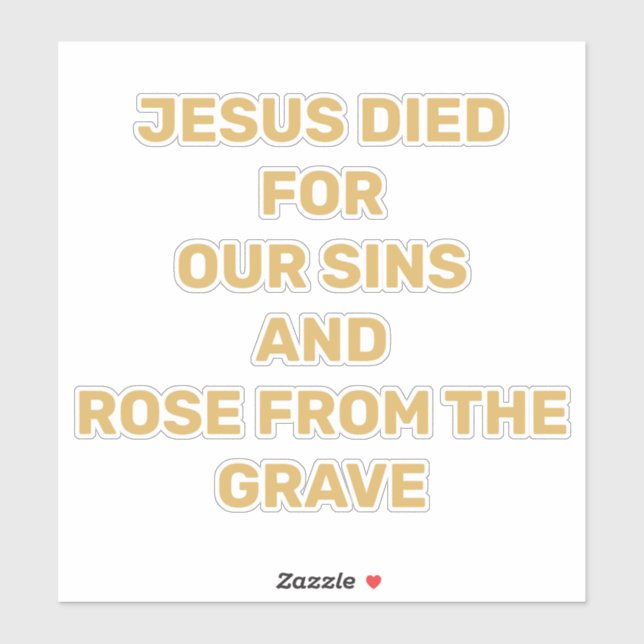 Jesus _The Gospel Message Car (Sheet)