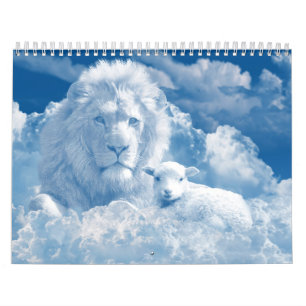 JESUS THE LAMB AND JESUS THE LION CALENDAR