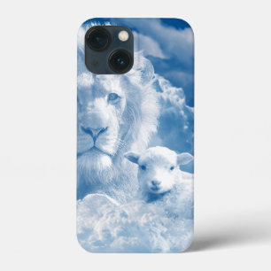 JESUS THE LAMB AND JESUS THE LION iPhone 13 MINI CASE