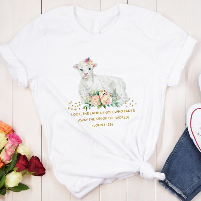 Jesus , the Lamb of God - Customizeble T-Shirt (Creator Uploaded)