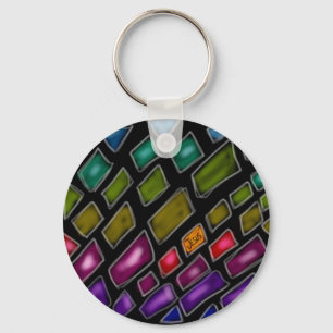 Jesus The Light of The World Rainbow Keychain