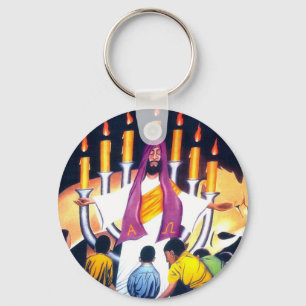 Jesus, the Lion of the tribe of Judah Keychain