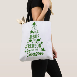 Jesus The Reason For The Season – Christmas Faith Tote Bag