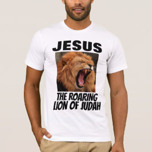 JESUS THE ROARING LION OF JUDAH CHRISTIAN T-Shirt