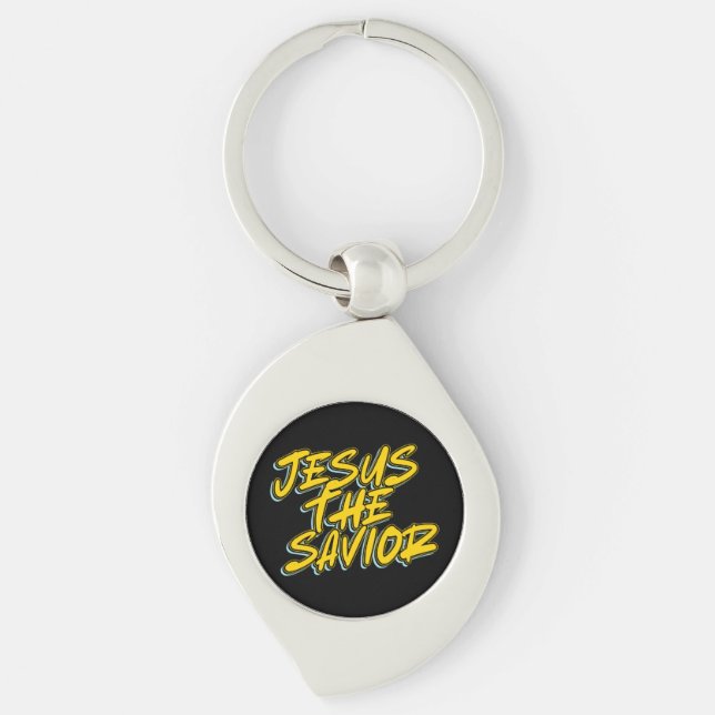 JESUS THE SAVIOR KEYCHAIN (Front)