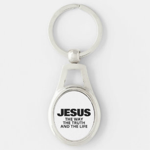 JESUS THE WAY THE TRUTH AND THE LIFE KEYCHAIN
