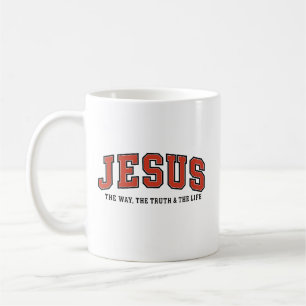 Jesus the way the truth the life  coffee mug
